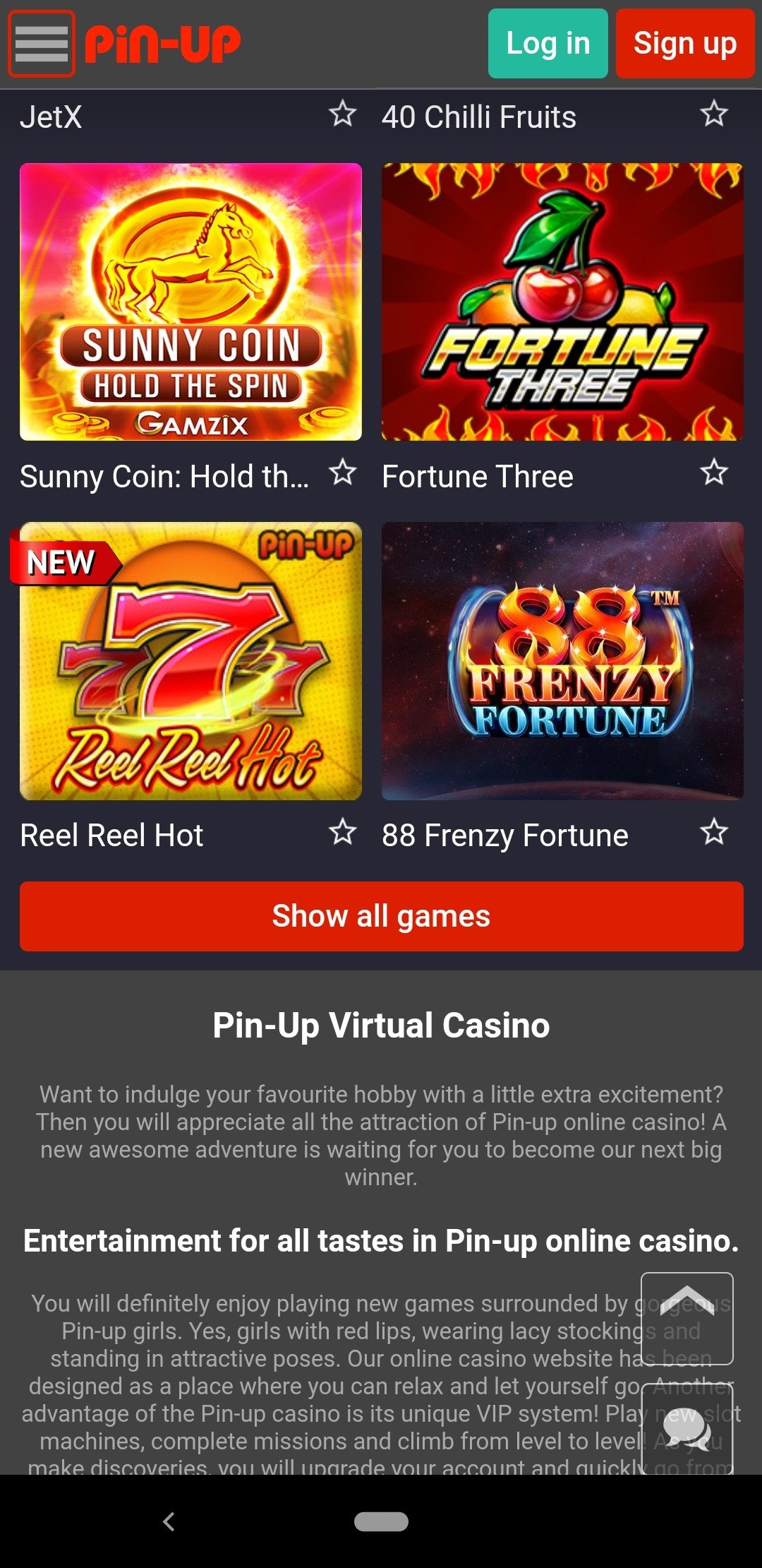 Pin Up Casino Скачать Мобильная Версия